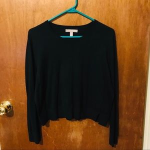 Banana Republic long sleeve cropped sweater